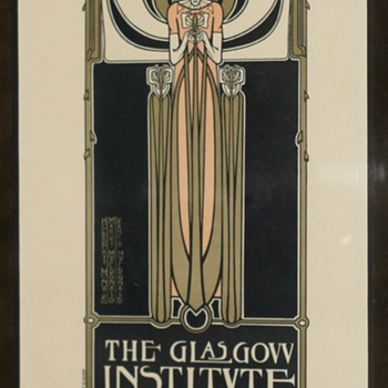 The Glasgow Institute of the Fine Arts & The Lightbearer or “Picture with a Soul” - Art Nouveau