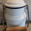 Enamel Milk Can Jug European?
