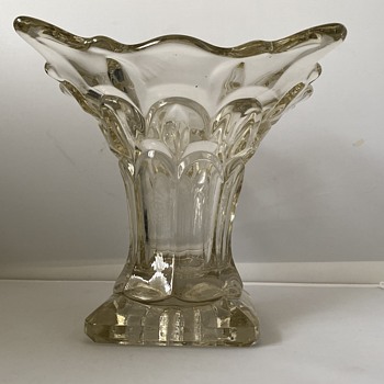 Antique Glass Vase - Glassware