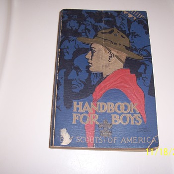 1936 edition Boy Scout Handbook - Books