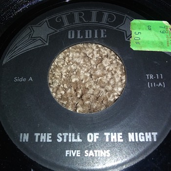 The Five Satins...On 45 RPM Vinyl - Records